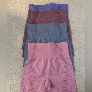 SHEIN 4 pack workout shorts